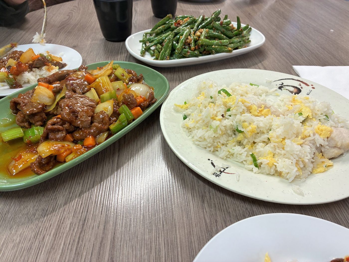 A close look at the food